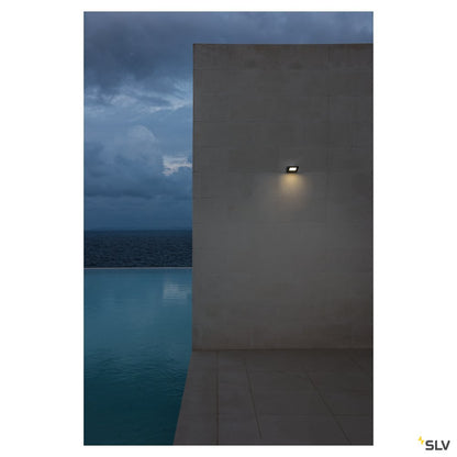 SLV IPERI WL Wandleuchte, anthrazit, 48 LED, neutralweiss, 4000K