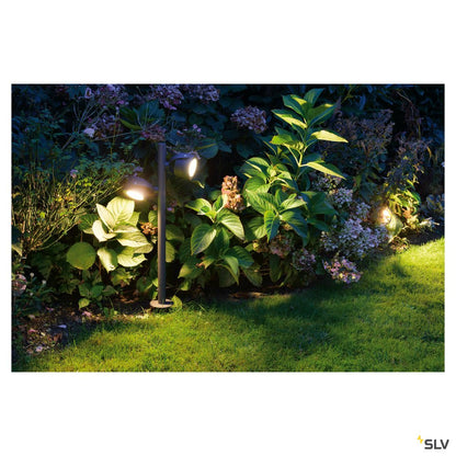 SLV SITRA 360 SL SPIKE, anthrazit, 2xGX53, max. 9W, IP44