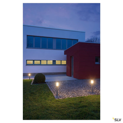SLV BIG NAILS PLUS 50 Stehleuchte, Edelstahl 304, E27, max. 23W, IP44