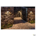 SLV QUAD 1 Wandleuchte, eckig, anthrazit, LED, 1x3W, 3000K