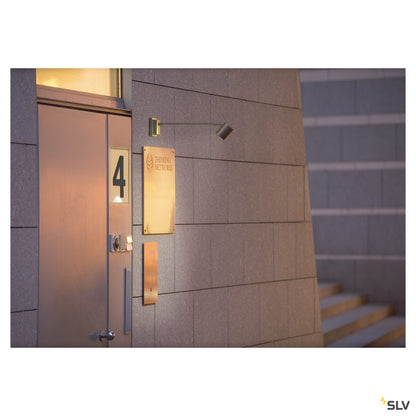 SLV NEW MYRA DISPLAY STRAIGHT, silbergrau, GU10, max. 50W, IP55