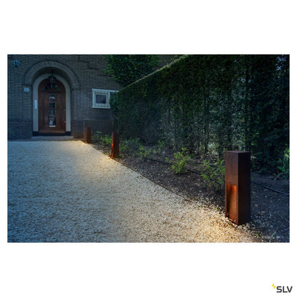 SLV RUSTY 50 LED SLOT Aussenleuchte, eisen gerostet, LED 3000K