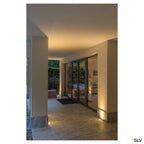 SLV DASAR LED LV Bodeneinbau- leuchte, rund, Edelstahl 316, 6W, 3000K, 12-25V, IP67